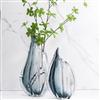 現代簡約干花插花琉璃高檔花瓶擺件北歐客廳輕奢高端設計師軟裝飾品花器